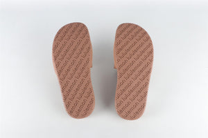 LULULEMON BROWN RUBBER SILDES EU 36.5 UK 3.5 US 6