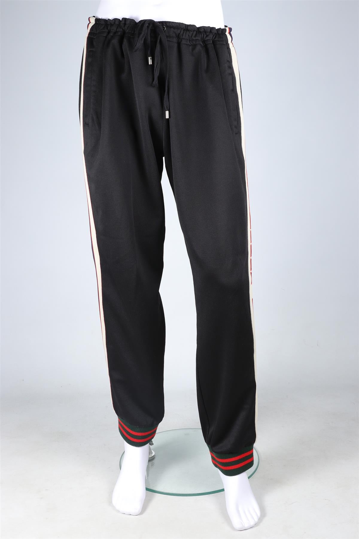 GUCCI BLACK TRACKSUIT PANTS 3XL