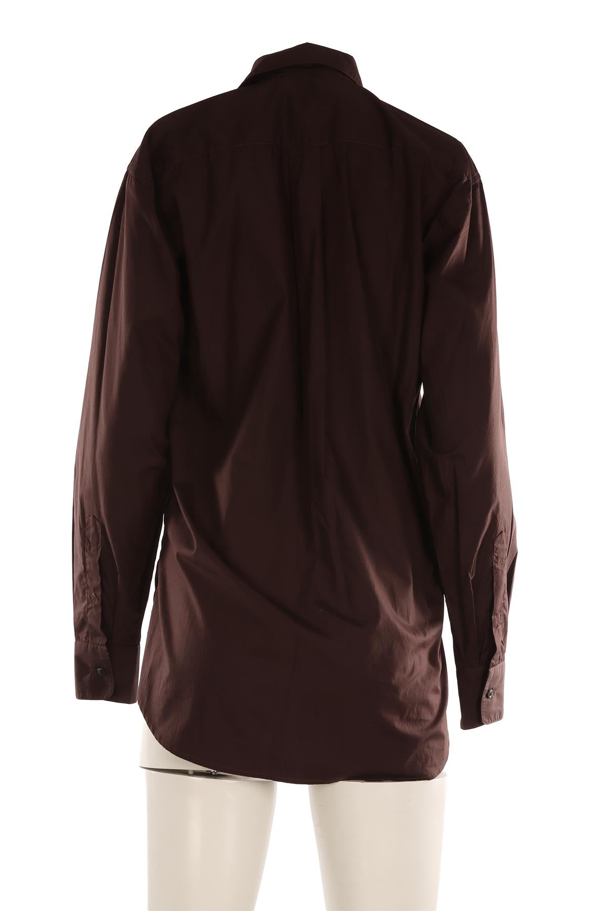 ALEX EAGLE BROWN COTTON SHIRT UK 6