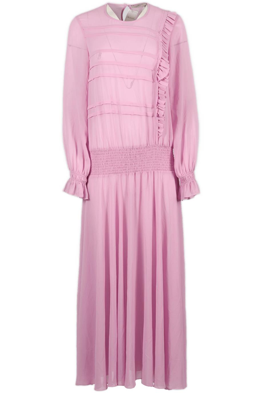PREEN LINE BY THORNTON BREGAZZI CHIFFON MAXI DRESS SMALL