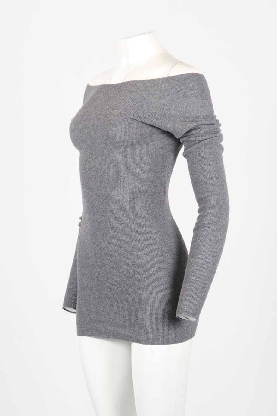 STELLA MCCARTNEY RIBBED WOOL SWEATER IT 38 UK 6