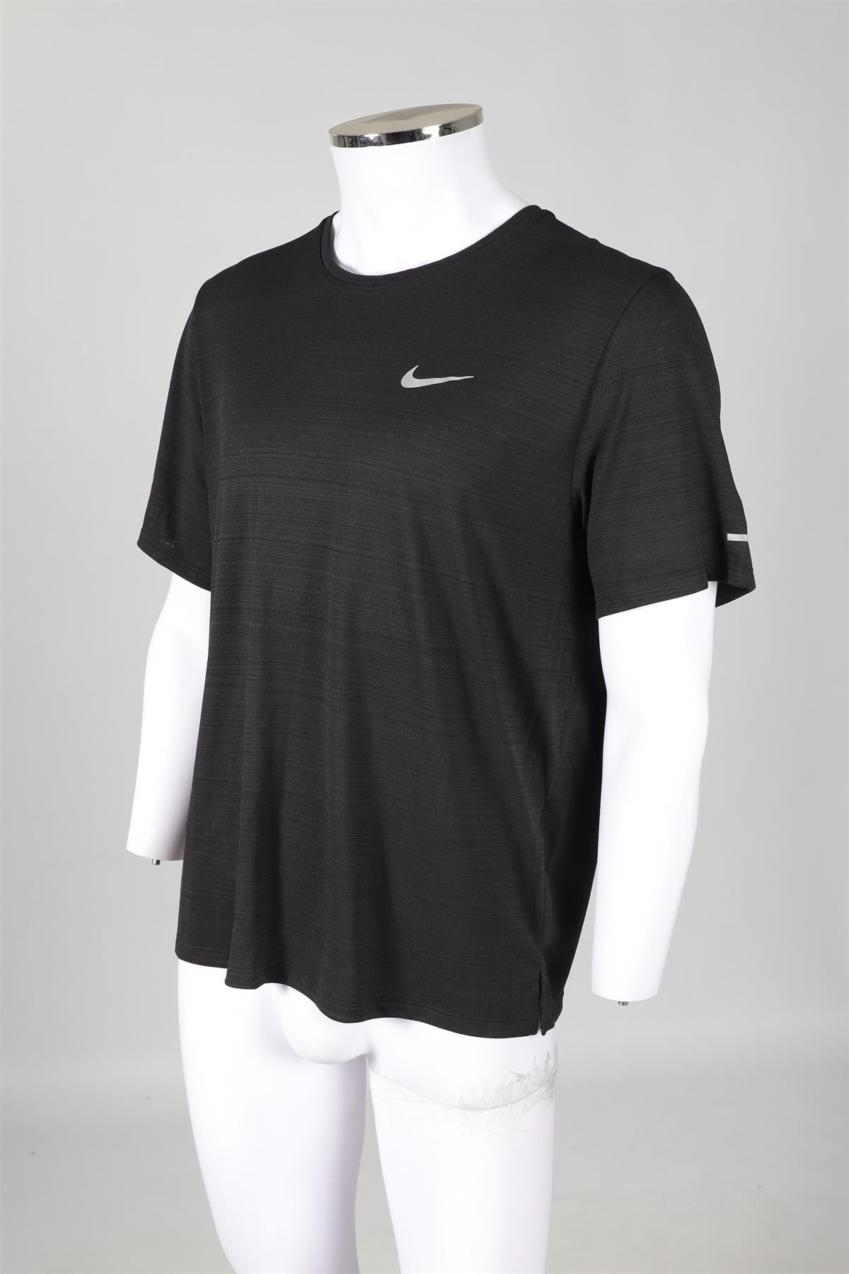 NIKE BLACK MEN'S JERSEY T-SHIRT LARGE