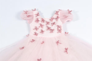 MONNALISA PINK KIDS GIRLS DRESS 5 YEARS