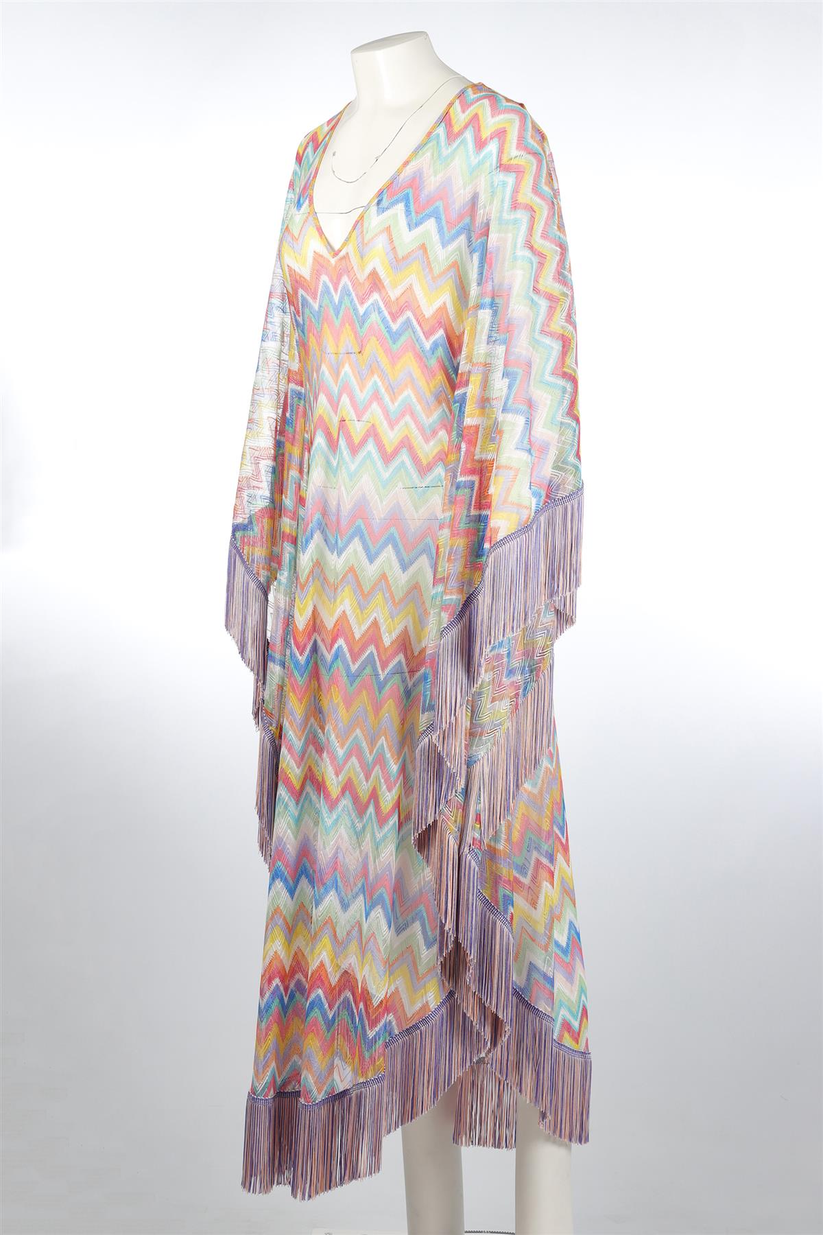 MISSONI MULTI CROCHET KAFTAN MEDIUM