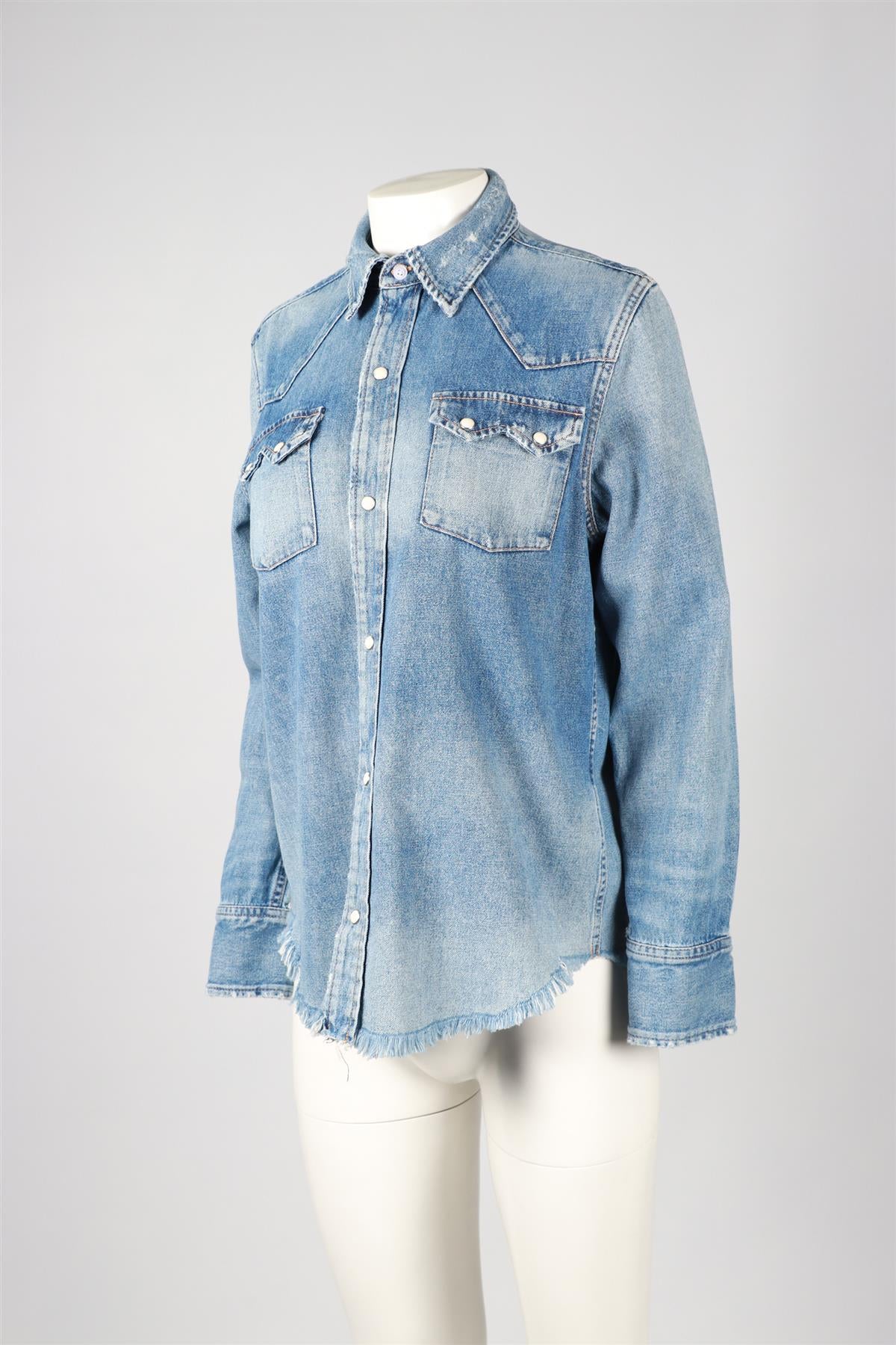 RE/DONE BLUE DENIM SHIRT