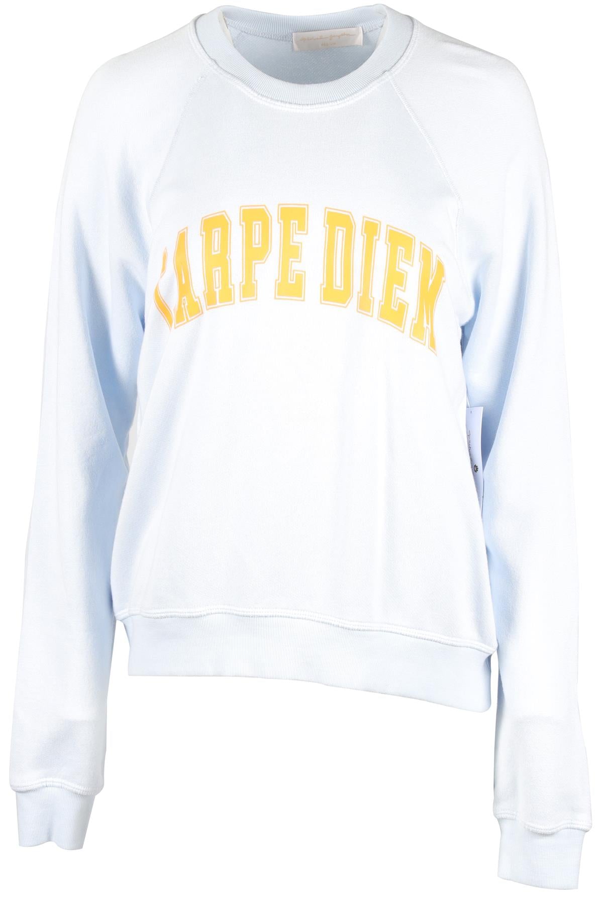 SPIRITUAL GANGSTER BLUE COTTON SWEATSHIRT MEDIUM