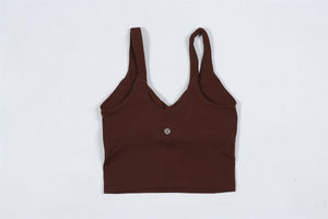 LULULEMON BROWN SPORTS BRA US 4 UK 8