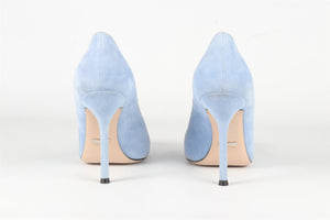 GUCCI BLUE DIONYSUS SUEDE PUMPS EU 38 UK 5 US 8