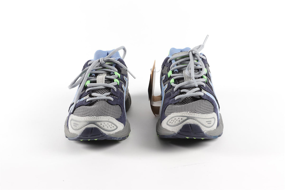 ASICS GREY GEL NIMBUS 9 STEEL GREY/BLUE HARMONY SNEAKERS EU 39.5 UK 5.5 US 6.5