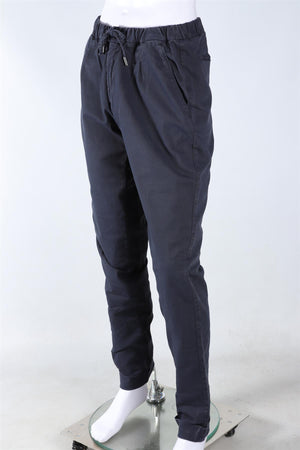 THOM SWEENEY NAVY MEN'S COTTON STRAIGHT LEG PANTS IT 52 UK/US 36