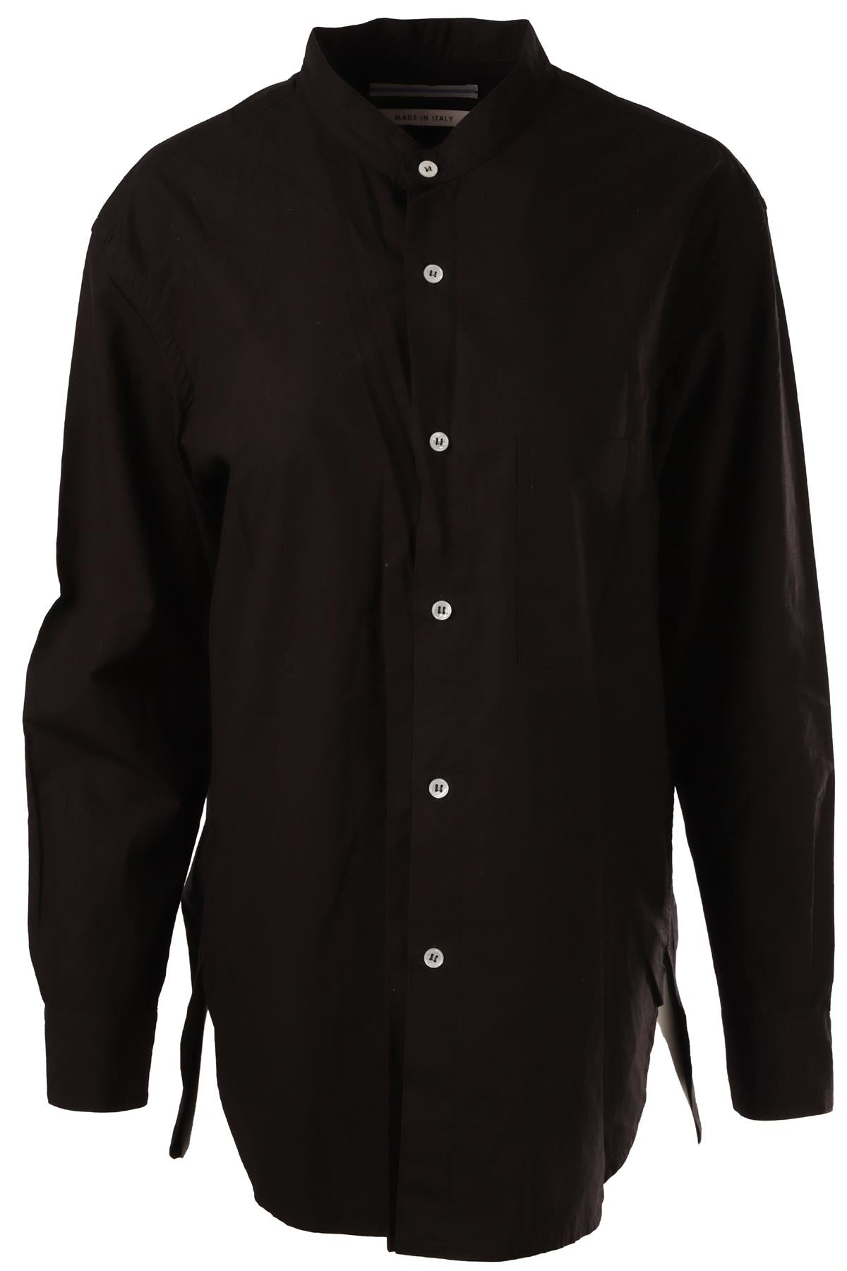 BLACK COTTON SHIRT