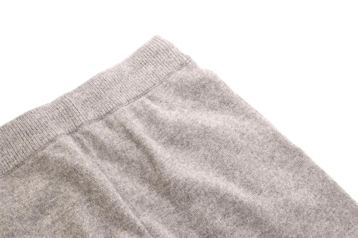 ONE GREY DAY GREY CASHMERE TAPERED PANTS SMALL
