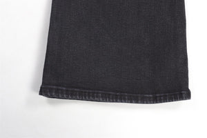 FRAME BLACK HIGH RISE FLARED JEANS UK 8-10
