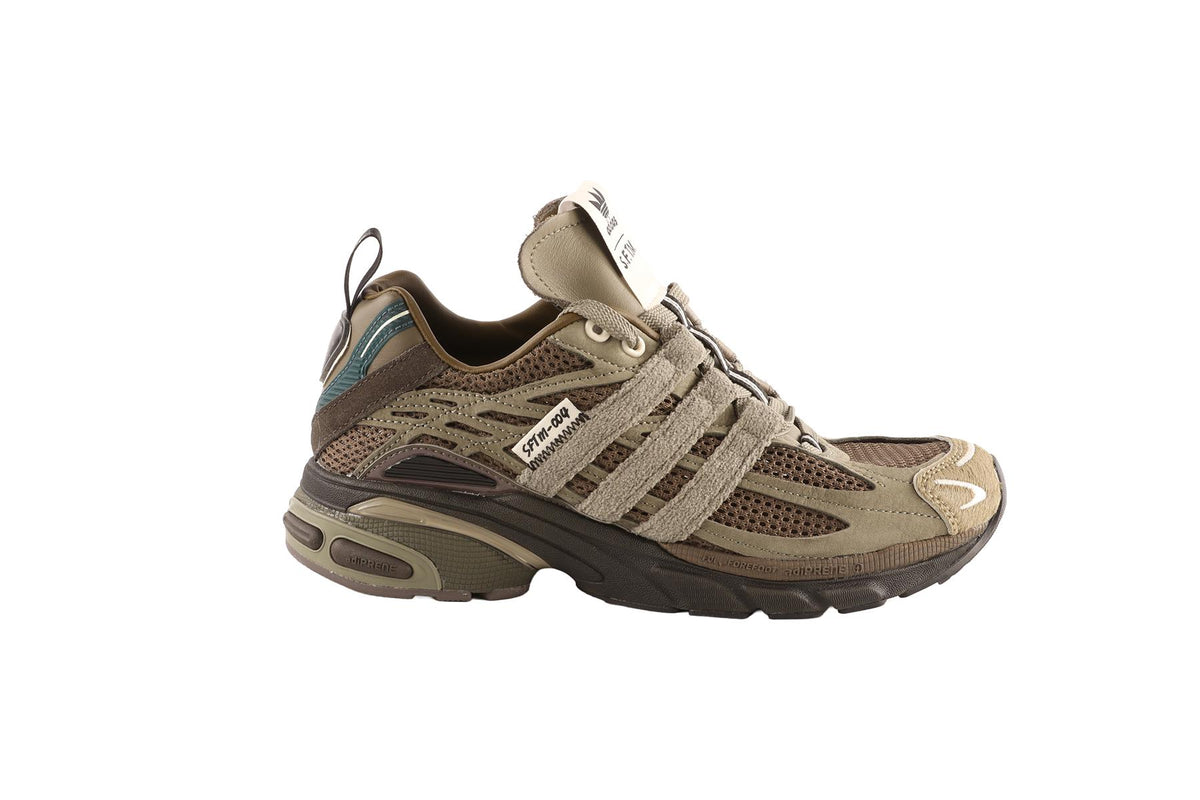 ADIDAS + SONG FOR THE MUTE KHAKI ADISTAR OLIVE SNEAKERS FR 38 2/3 UK 5.5 US 6