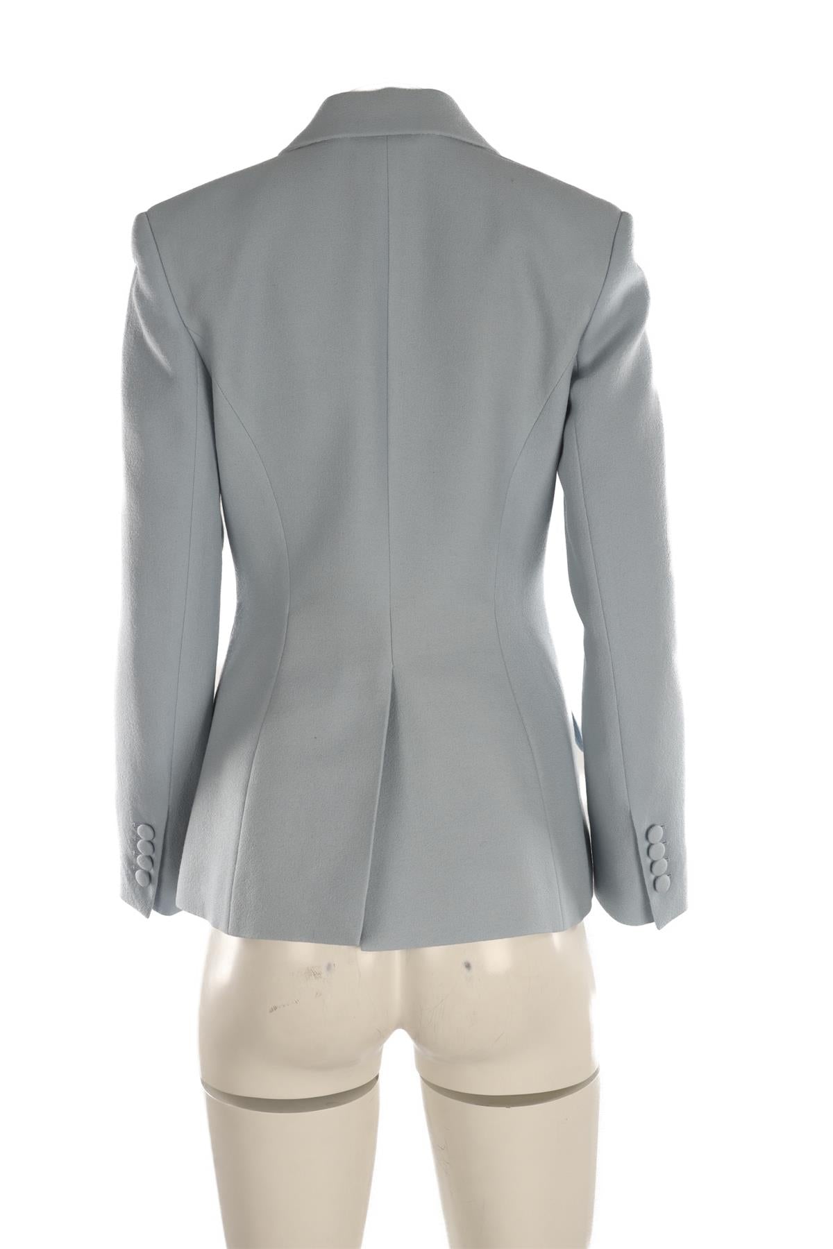 ERDEM BLUE WOOL BLAZER UK 8