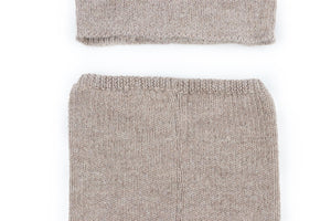 Bonpoint Taupe Kids Girls Knit Set 3 Months