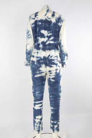 STELLA MCCARTNEY BLUE DENIM JUMPSUIT FR 40 UK 12