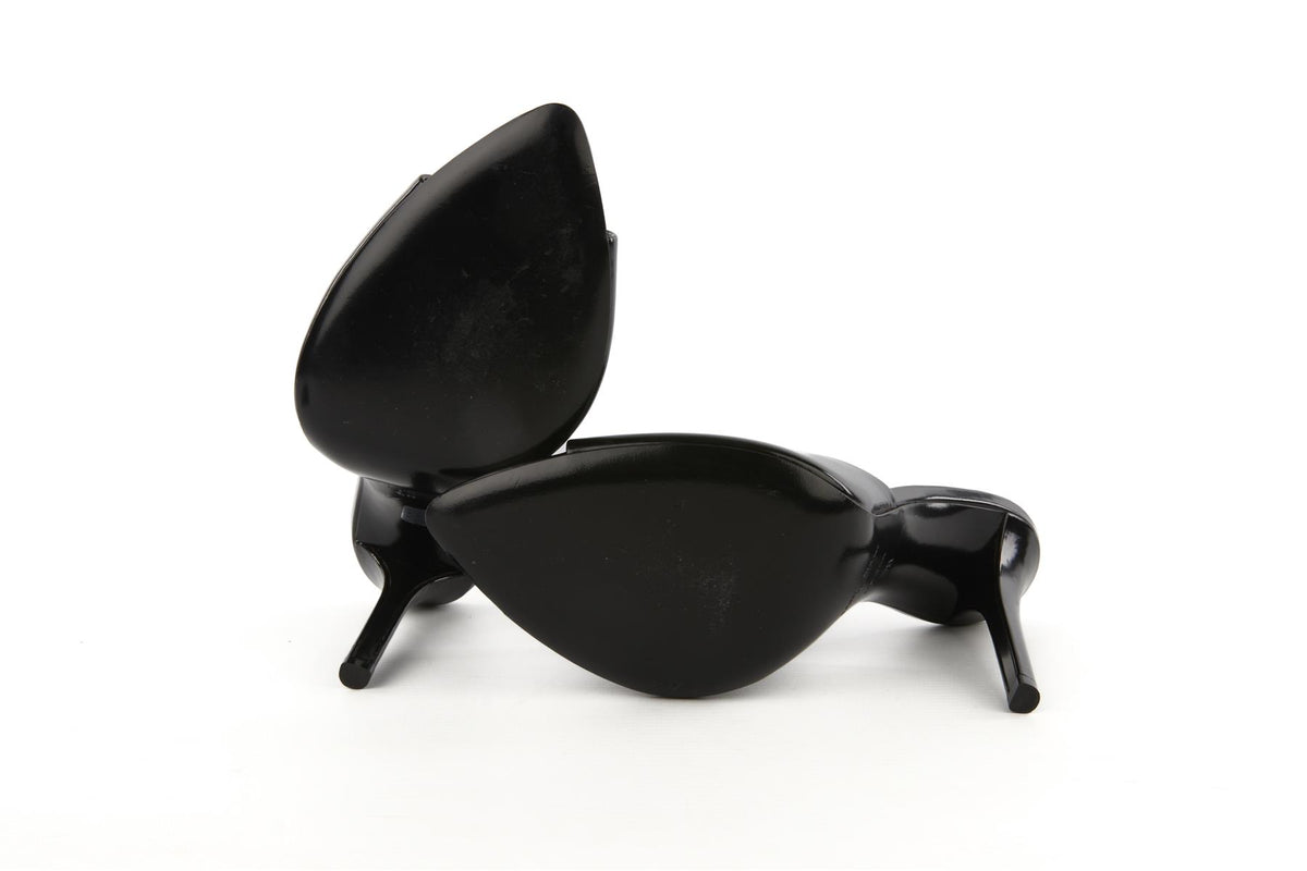 SAINT LAURENT BLACK ROMY LEATHER MULES EU 38 UK 5 US 8