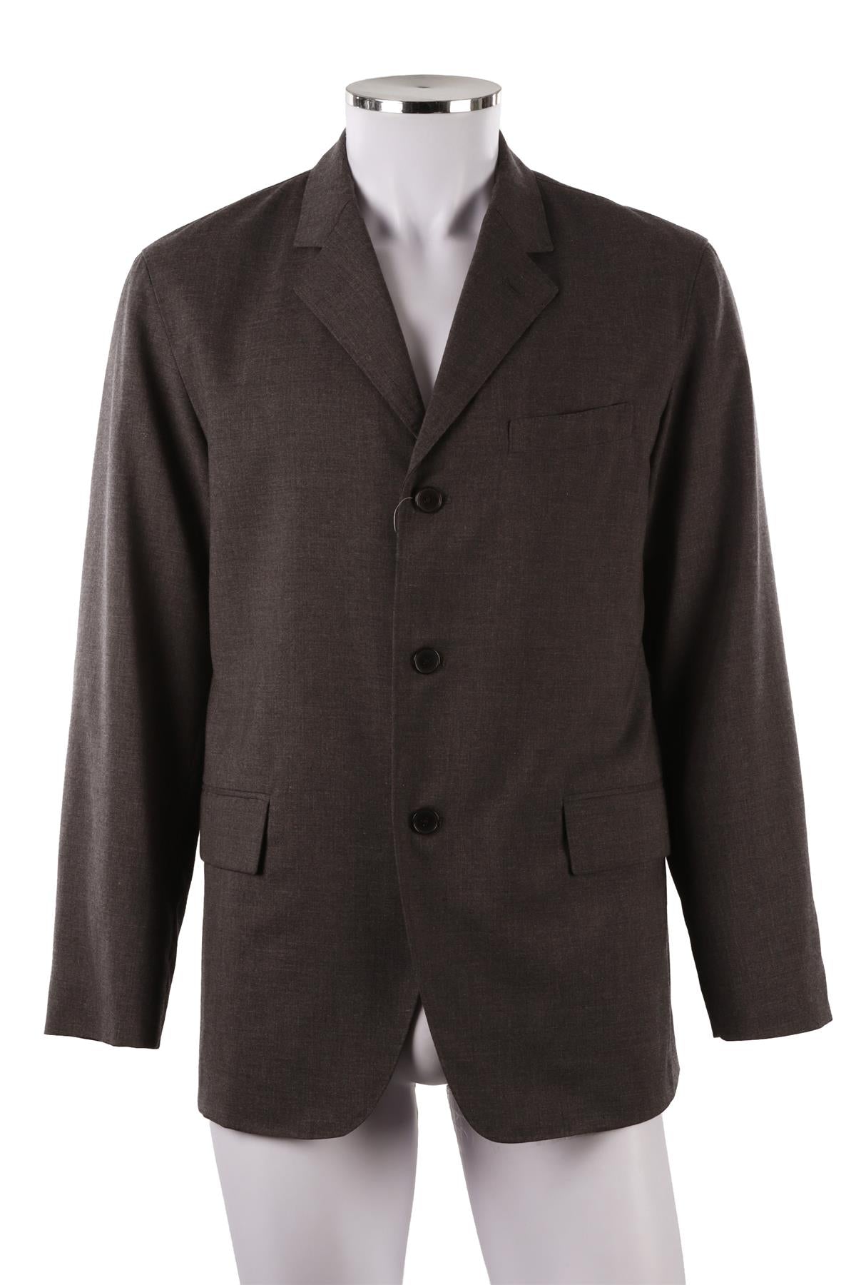 GREY MEN'S CASHMERE BLAZER