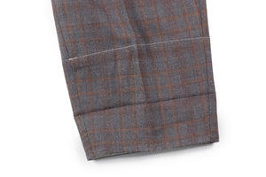CELINE GREY WOOL STRAIGHT LEG PANTS FR 36 UK 8