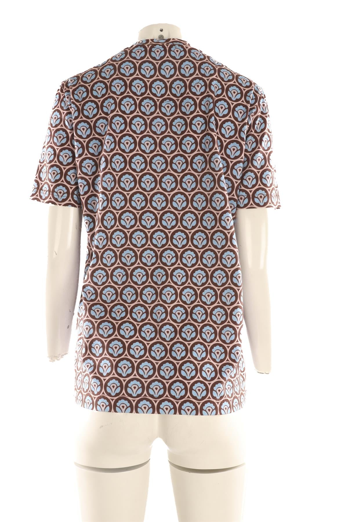 ETRO MULTI COTTON T-SHIRT XLARGE