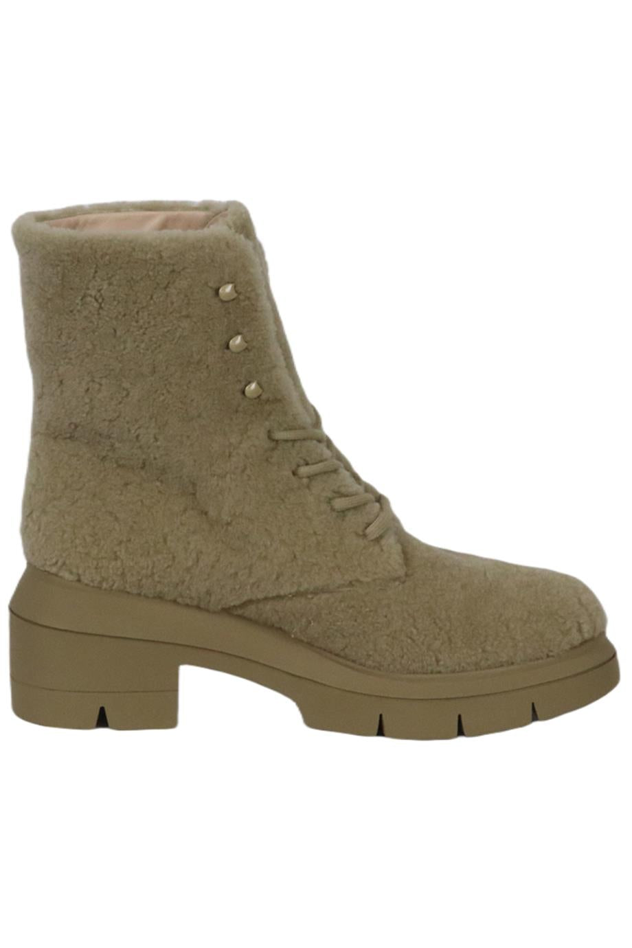 STUART WEITZMAN SHEARLING ANKLE BOOTS EU 40 UK 7 US 10