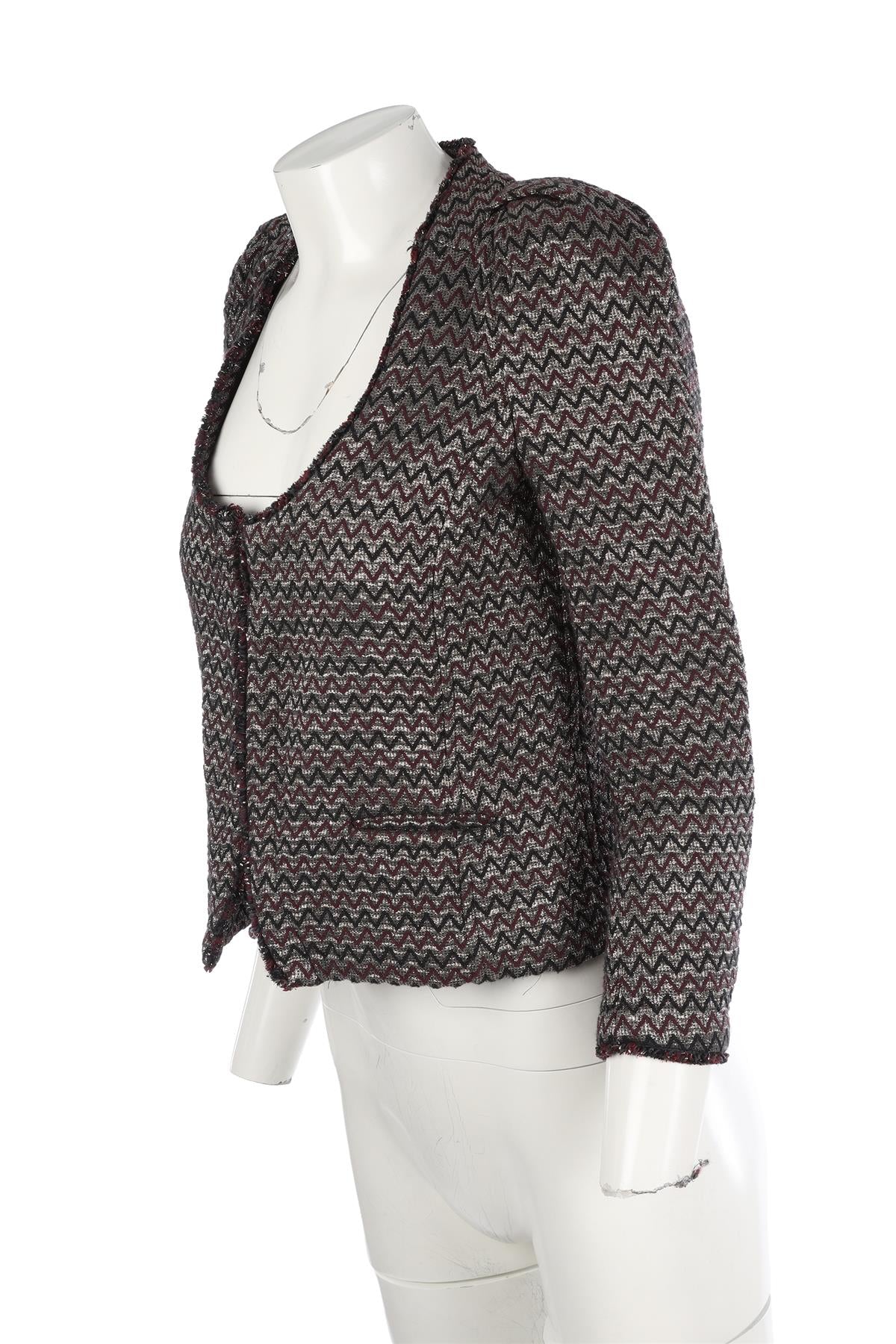 ISABEL MARANT MULTI COTTON JACKET 0 UK 6