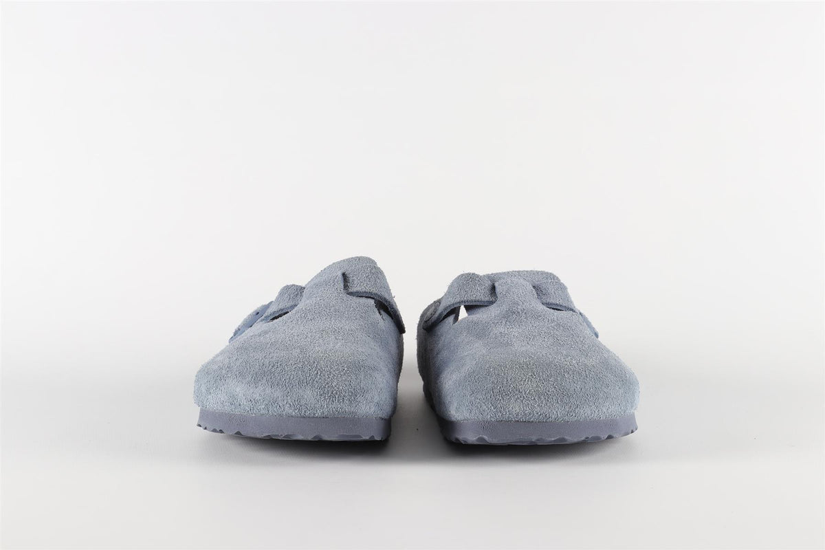 BIRKENSTOCK BLUE SUEDE MULES EU 39 UK 6 US 9