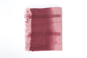 HERMÈS PINK CASHMERE SCARF ONE SIZE