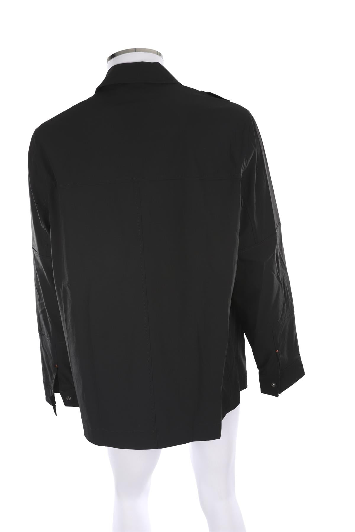 MA.STRUM BLACK NYLON JACKET XLARGE