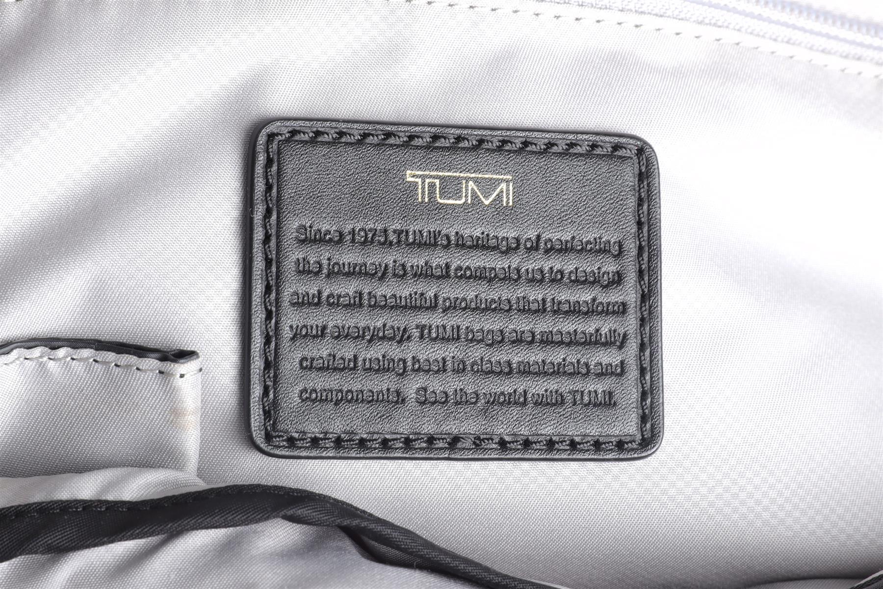 TUMI BLACK SHELL BACKPACK