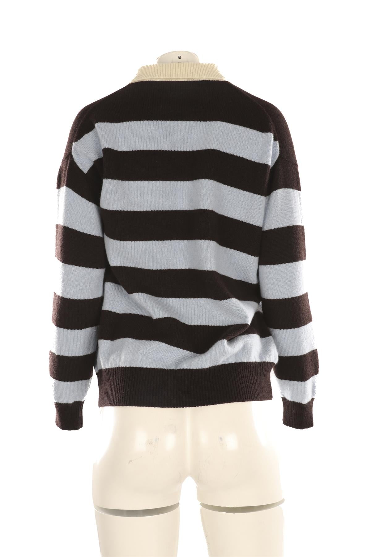 &DAUGHTER BLUE WOOL SWEATER XSMALL