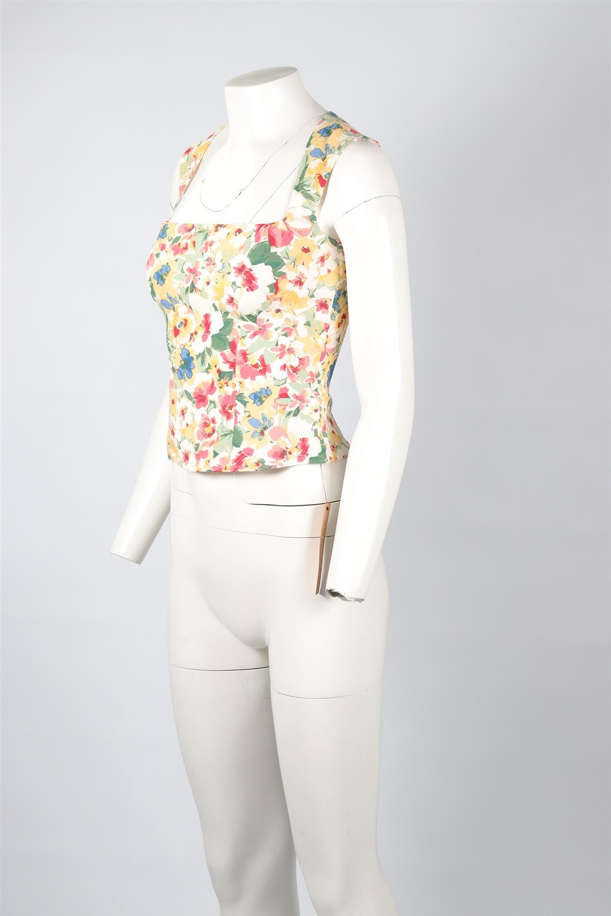 REFORMATION MULTI CREPE TOP US 2 UK 6