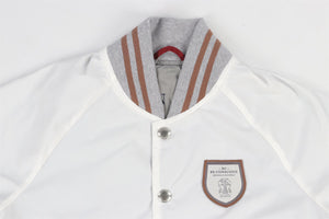 BRUNELLO CUCINELLI GREY KIDS BOYS JACKET 10 YEARS