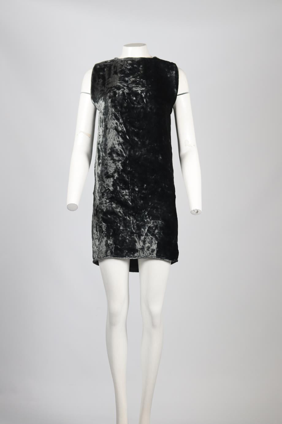 ACNE STUDIOS VELVET MINI DRESS EU 34 UK 6