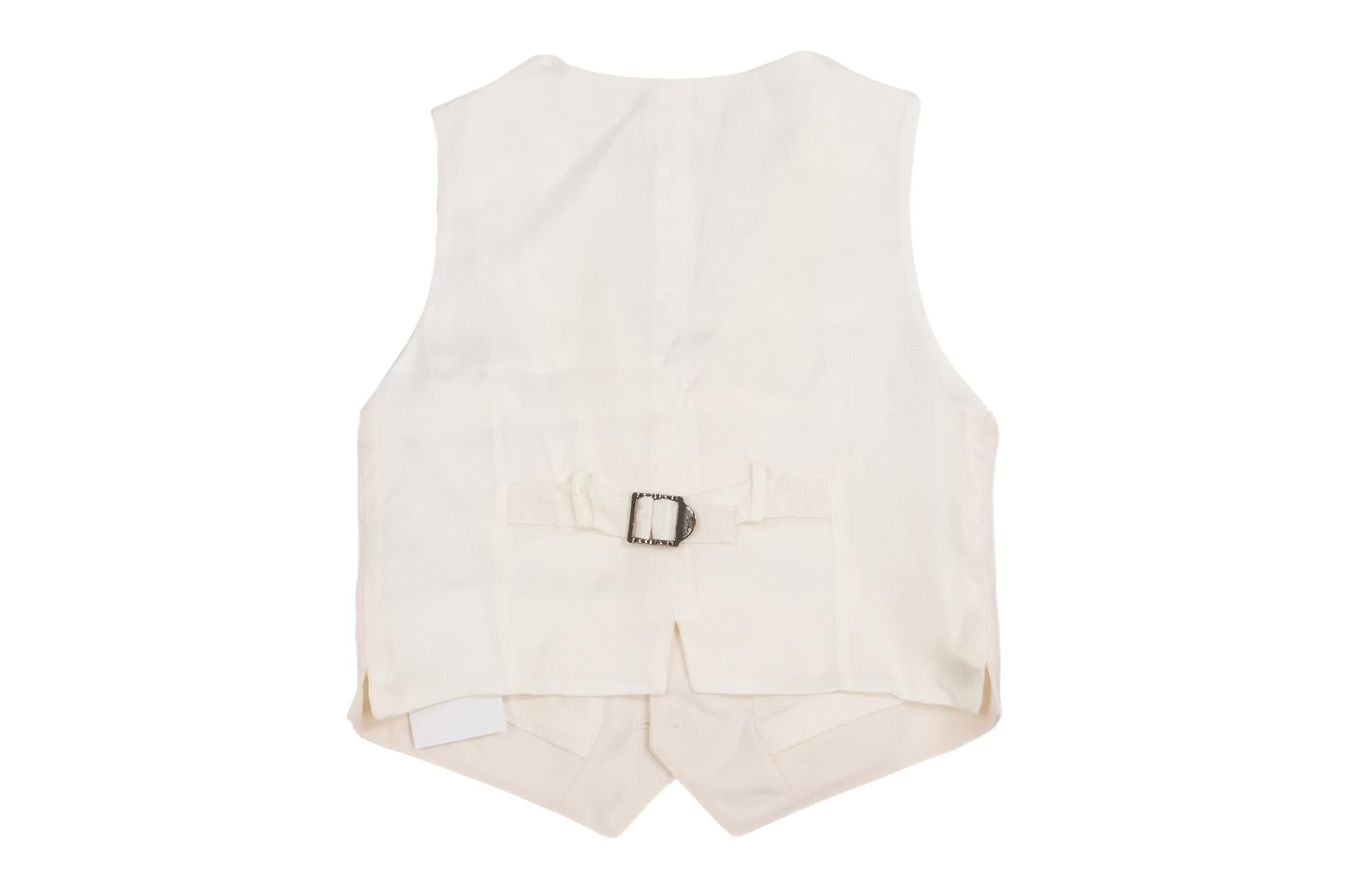 DOLCE & GABBANA CREAM KIDS BOYS 3 PIECE SUIT 4 YEARS