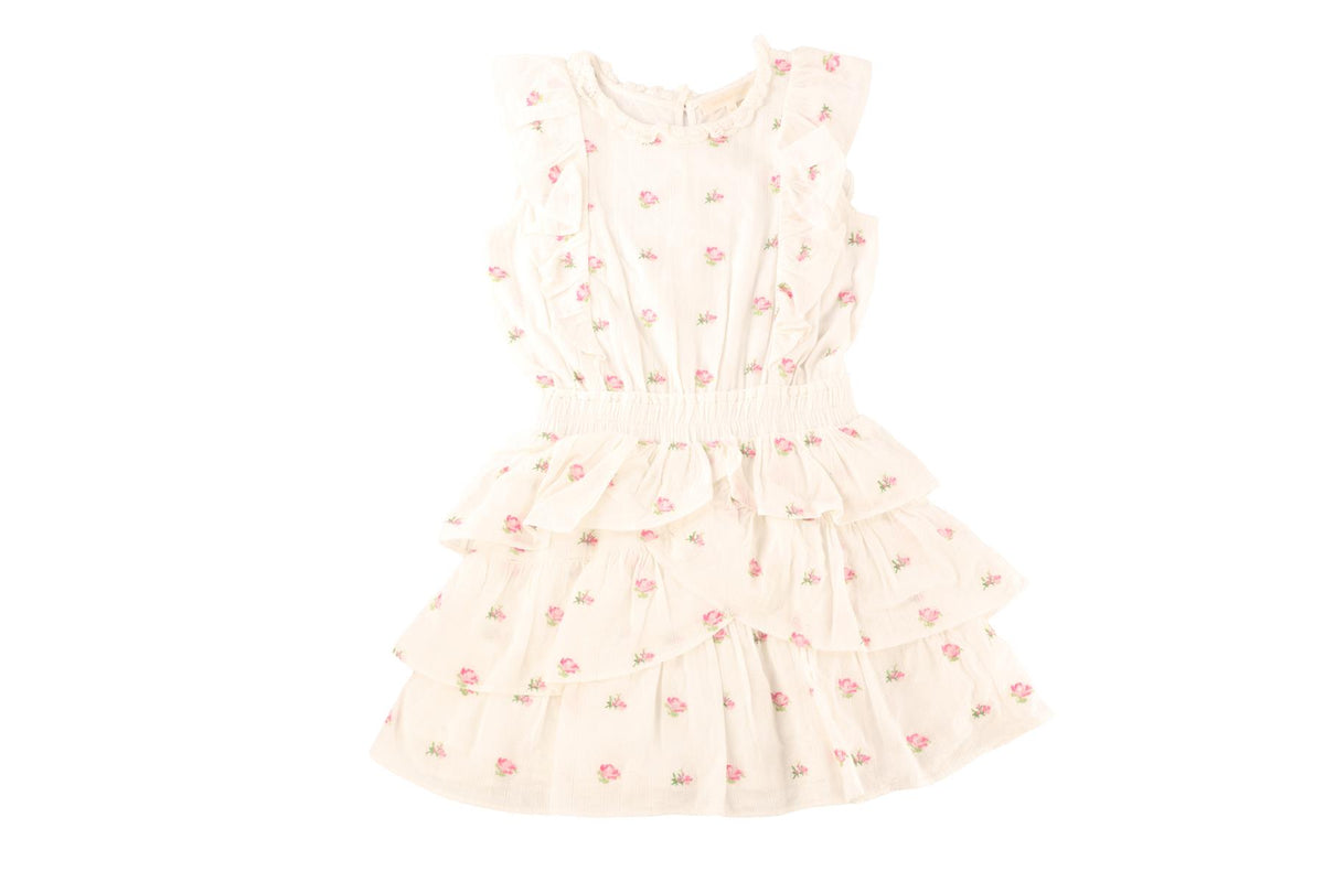 LOVESHACKFANCY WHITE KIDS GIRLS DRESS 12 YEARS