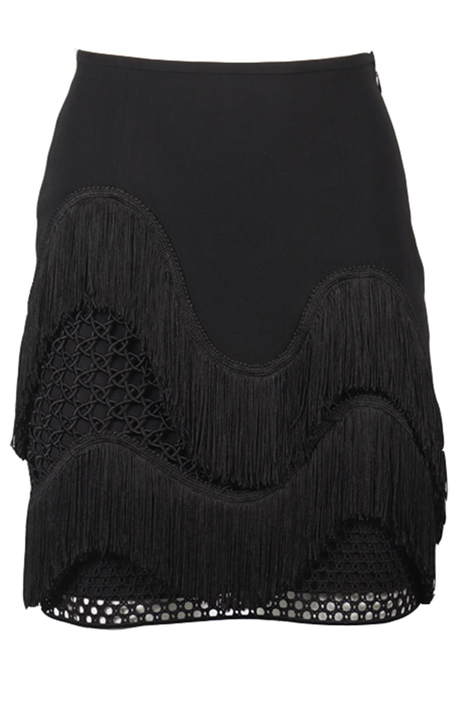 STELLA MCCARTNEY CREPE MINI SKIRT IT 36 UK 4