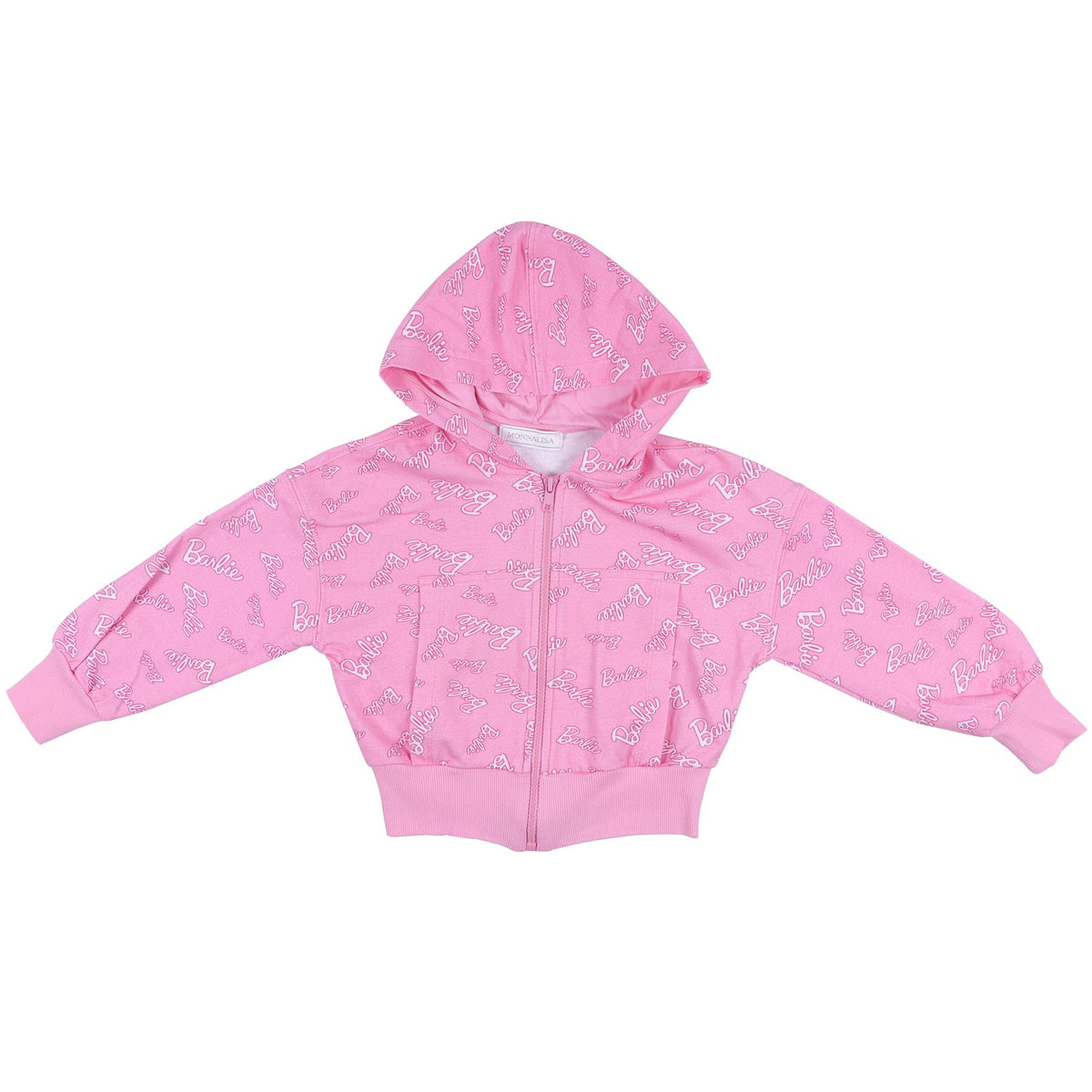 MONNALISA PINK KIDS GIRLS COTTON HOODIE 6 YEARS