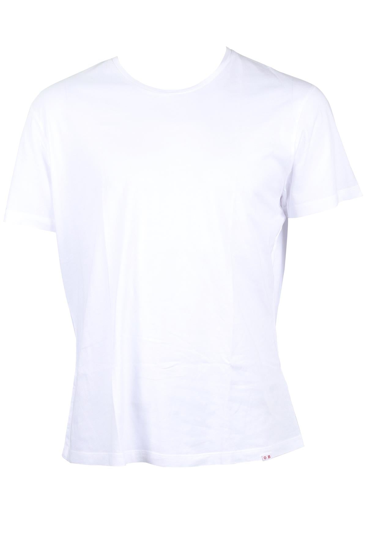 ORLEBAR BROWN WHITE MEN'S COTTON T-SHIRT XLARGE