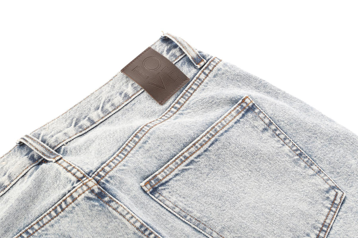 TOVE BLUE DENIM HIGH WAISTED JEANS W31 UK 12-14