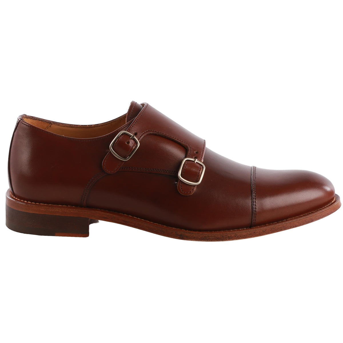 RUSSELL & BROMLEY BROWN MEN'S LEATHER BROGUES EU 40 UK 7
