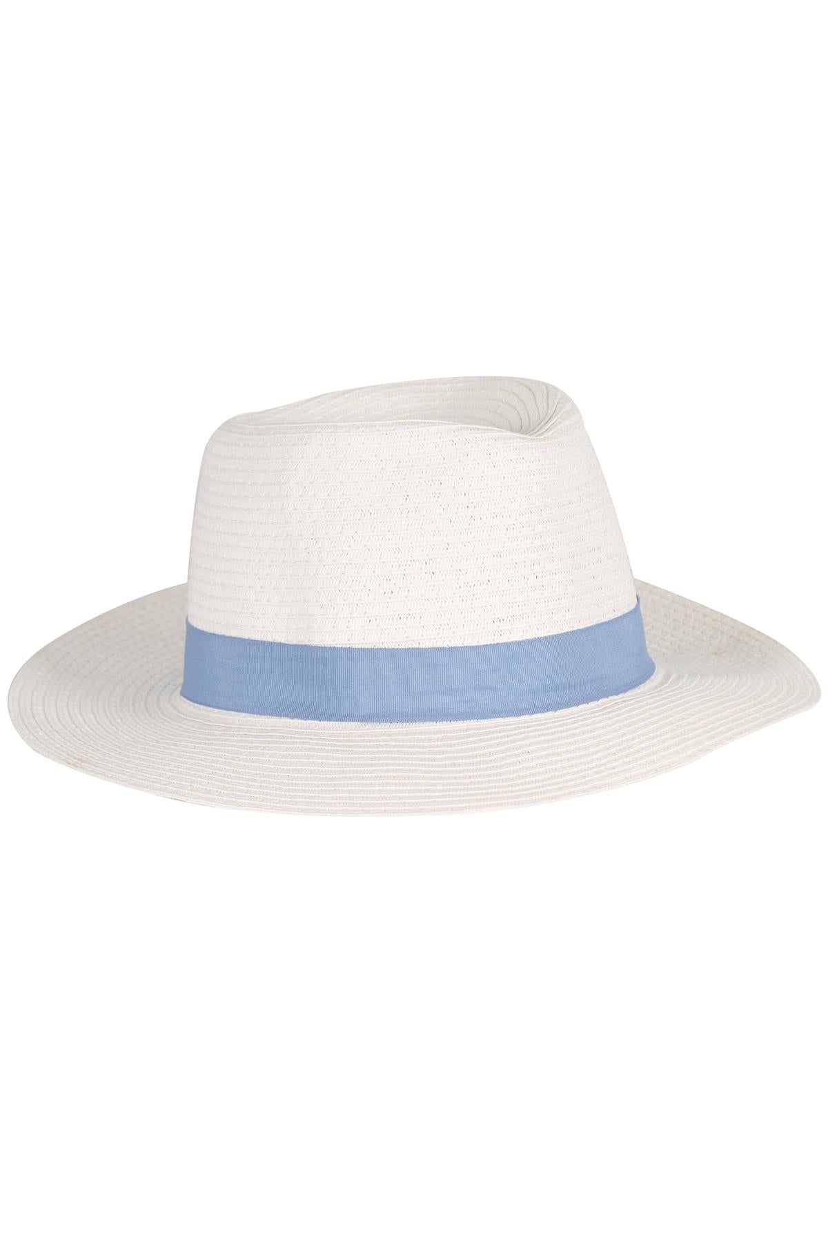 MELISSA ODABASH STRAW HAT ONE SIZE