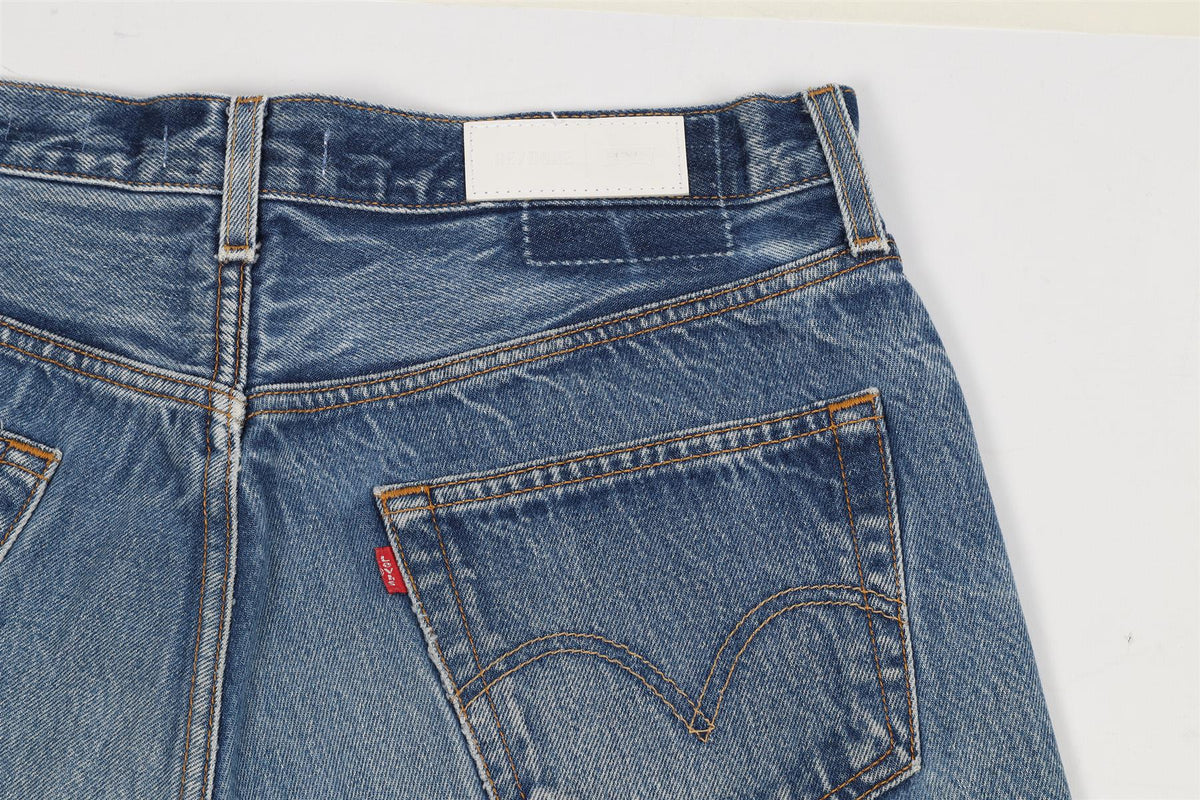 RE/DONE HIGH RISE DENIM SHORTS W28 UK 10