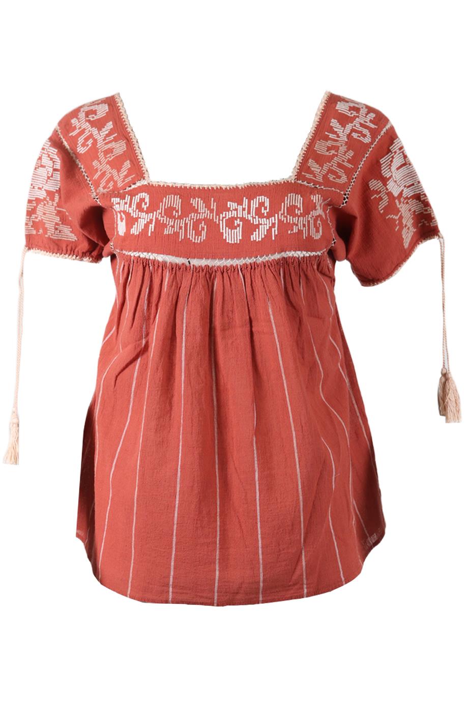 ULLA JOHNSON COTTON TOP US 2 UK 6