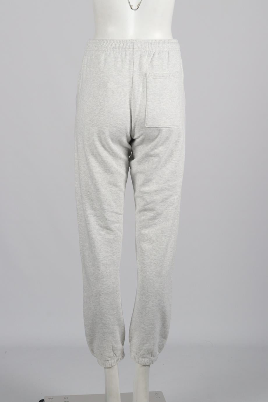 SPORTY AND RICH COTTON BLEND TRACK PANTS SMALL