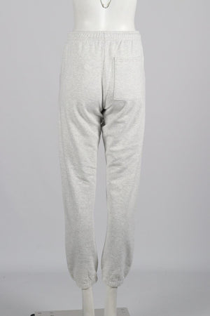 SPORTY AND RICH COTTON BLEND TRACK PANTS SMALL