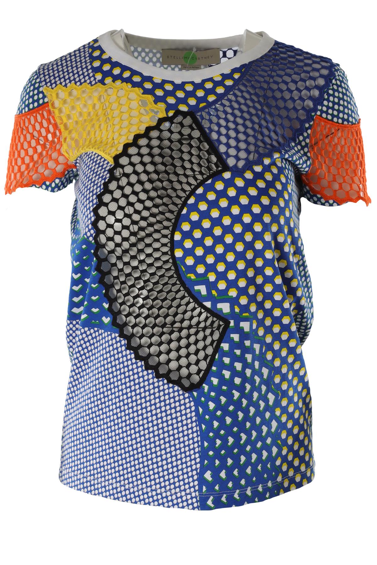 STELLA MCCARTNEY MULTI KNIT TOP IT 36 UK 4