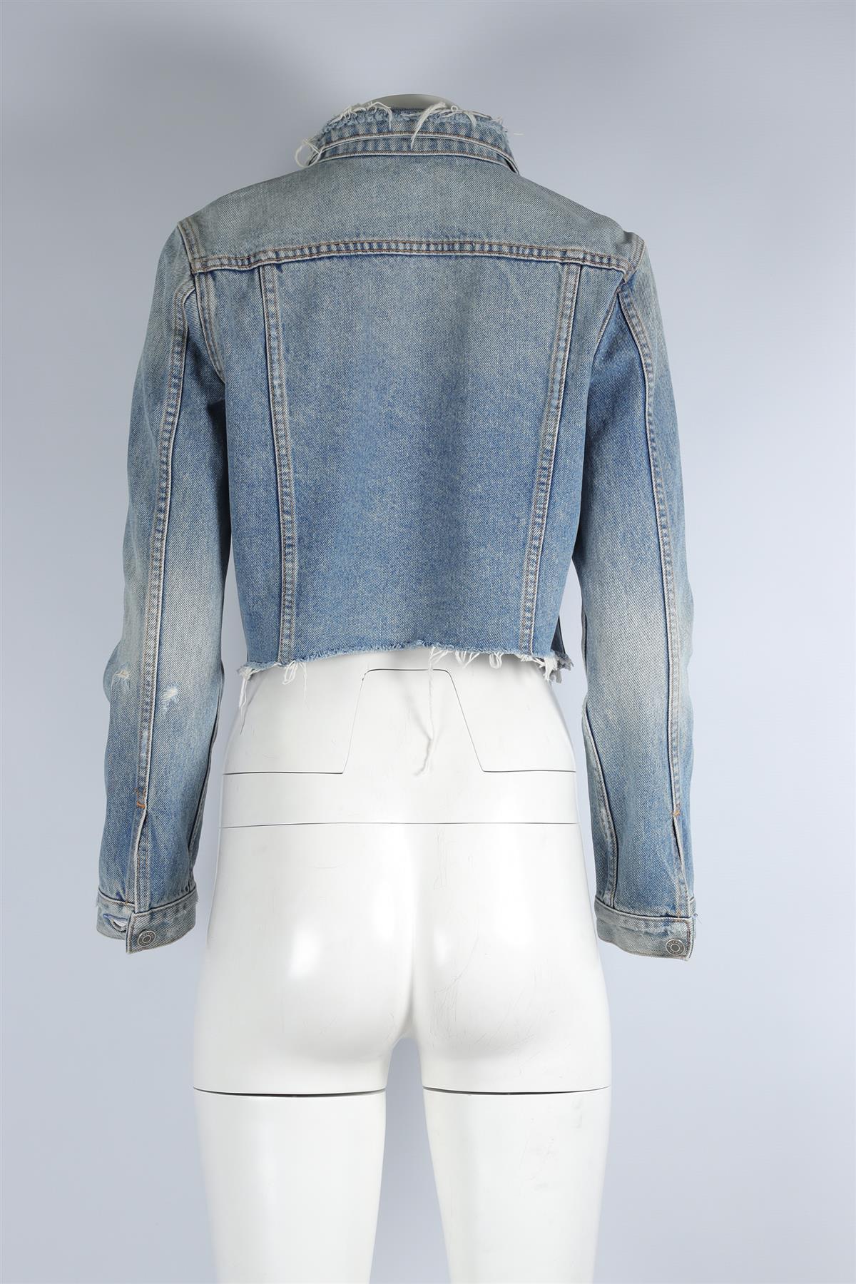 GRLFRND BLUE DENIM JACKET SMALL