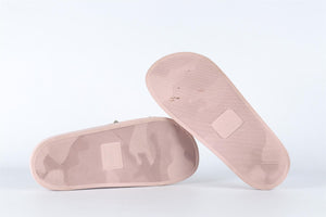 VALENTINO GARAVANI PINK ROCKSTUD RUBBER SLIDES EU 38 UK 5 US 8